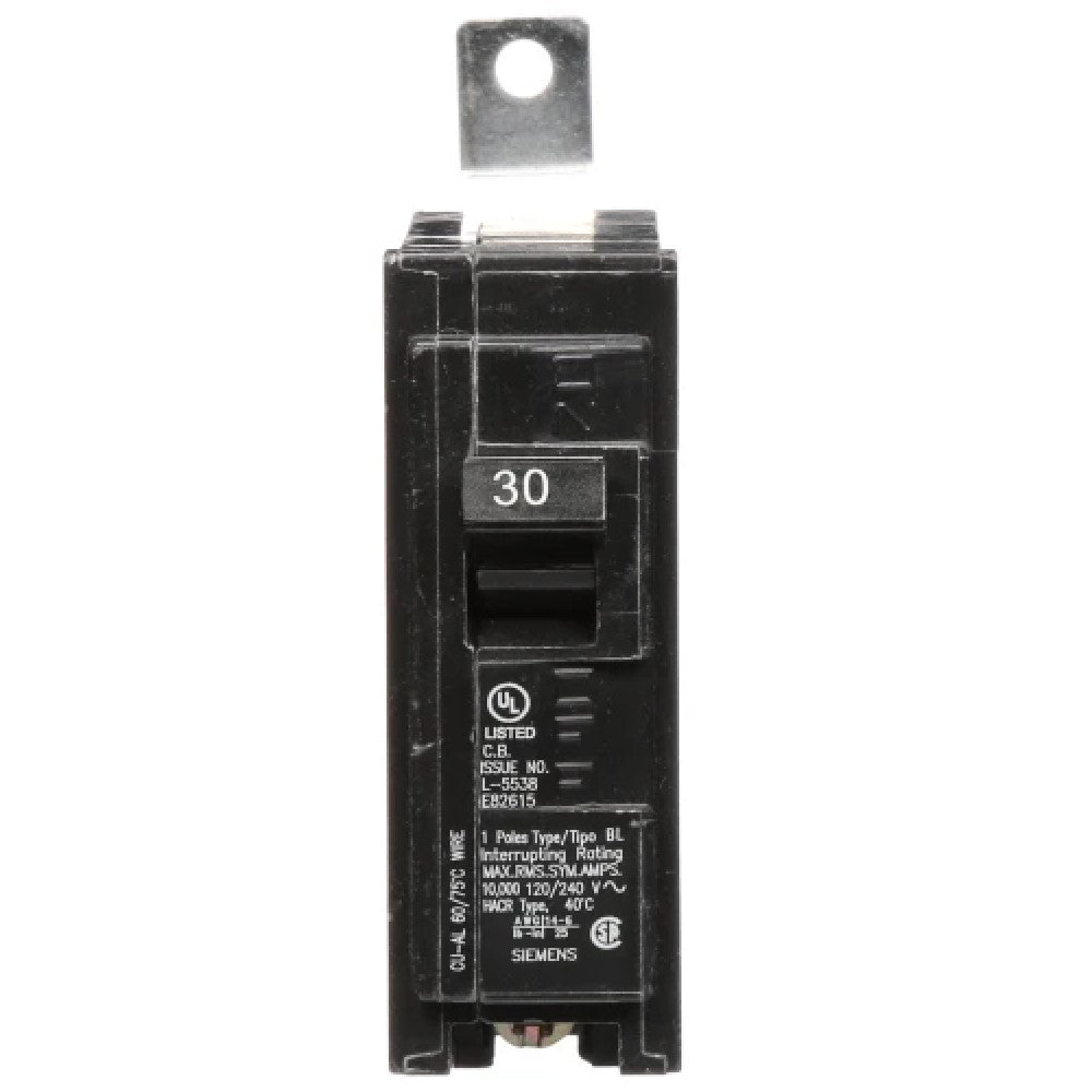 INTERRUPTOR BL 1X30A. 220V. B130 SIEMENS