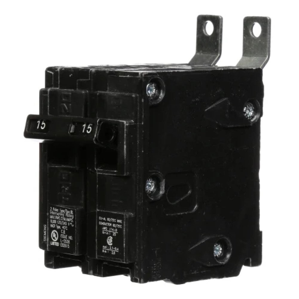 INTERRUPTOR BL 2X15A. 220V. B215 SIEMENS