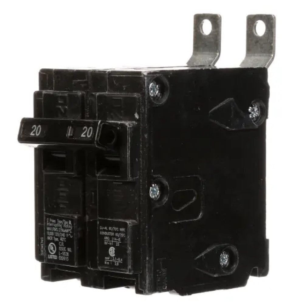 INTERRUPTOR BL 2X20A. 220V. B220 SIEMENS