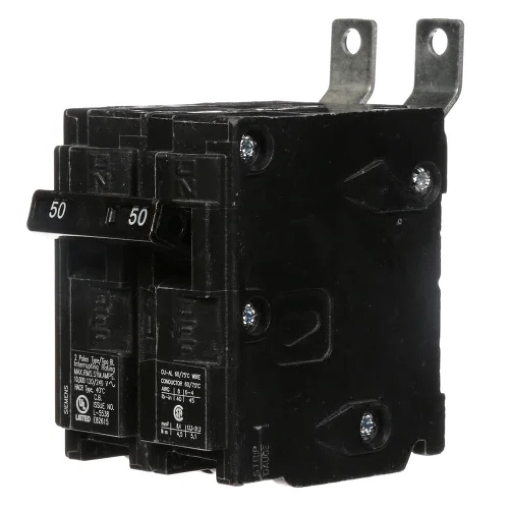 INTERRUPTOR BL 2X50A. 220V. B250 SIEMENS