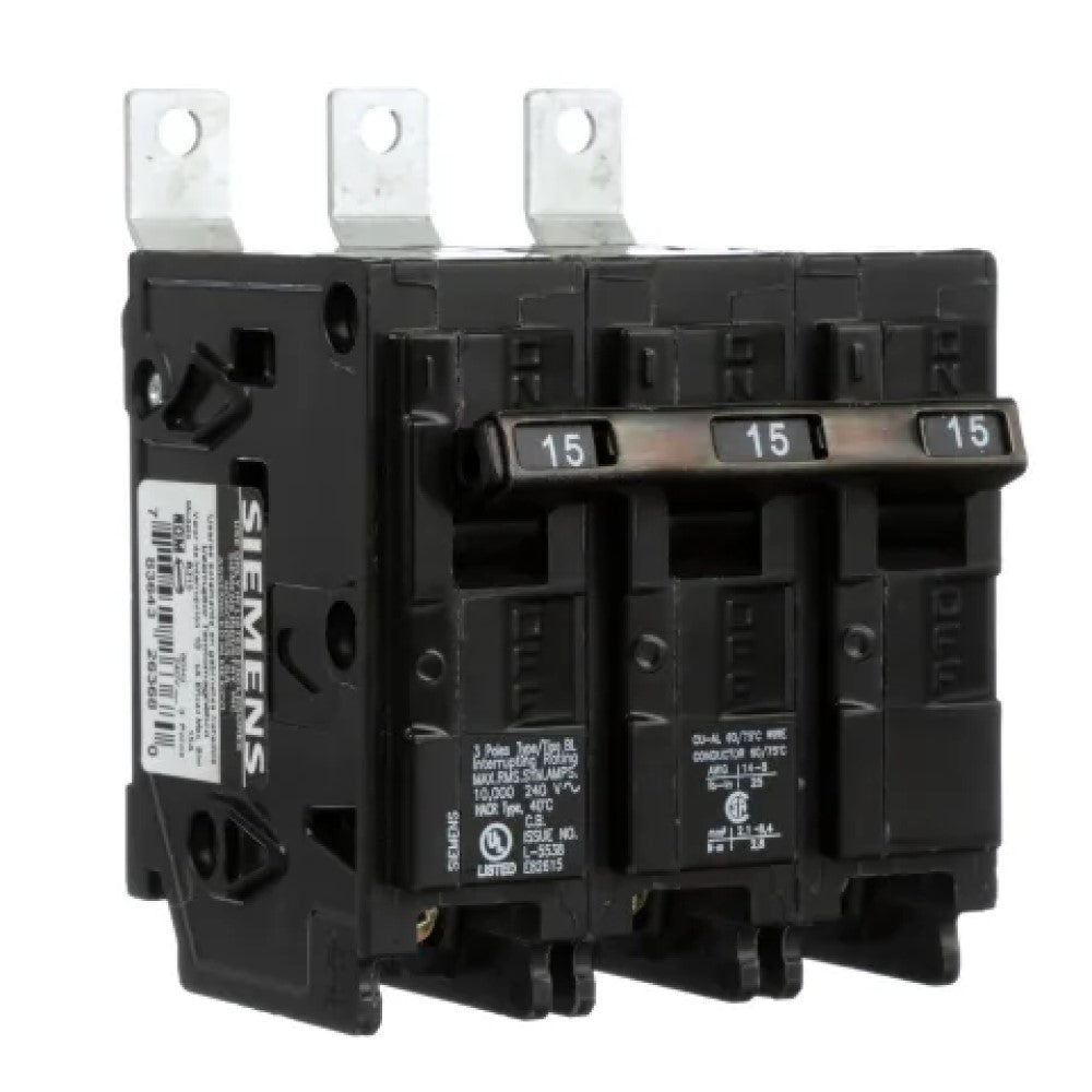 INTERRUPTOR BL 3X15A. 220V. B315 SIEMENS