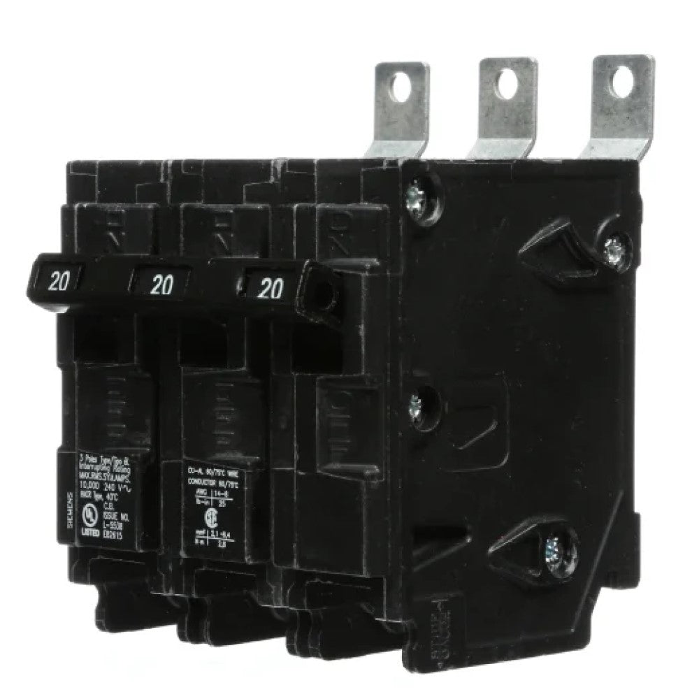INTERRUPTOR BL 3X20A. 220V. B320 SIEMENS