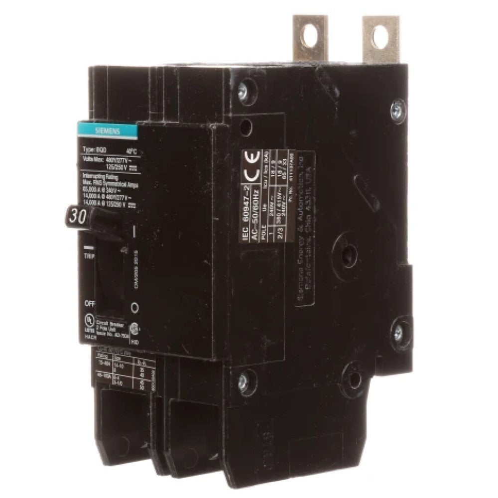 INTERRUPTOR BQD 2X30A/440V. BQD230 A7B10000001113 A7B10000022574 SIEMENS