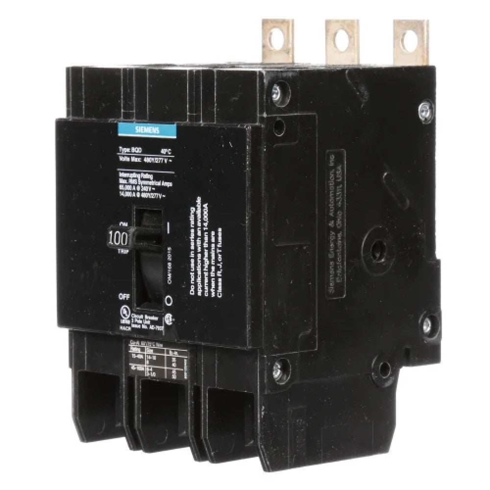 INTERRUPTOR BQD 3X100A/440V.BQD3100 A7B10000003705 A7B10000022583 SIEMENS