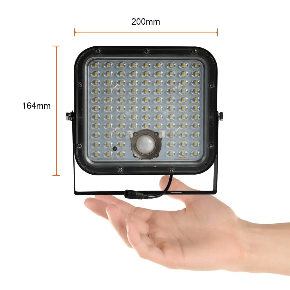 EXT LED 30W4500LM6500K NEGRO