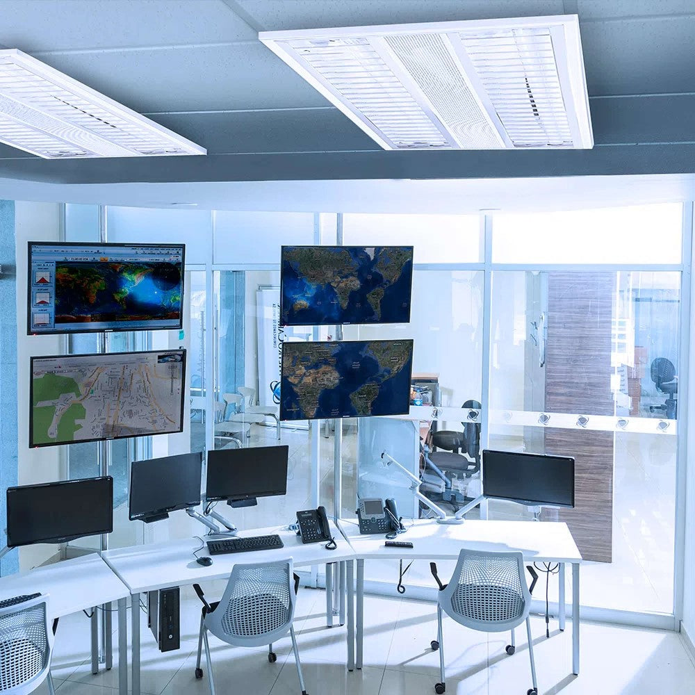 LÁMPARA DE INTERIOR LED TECNOLITE MONTISI V PARA SOBREPONER 32W LUZ DE DÍA BASE G5