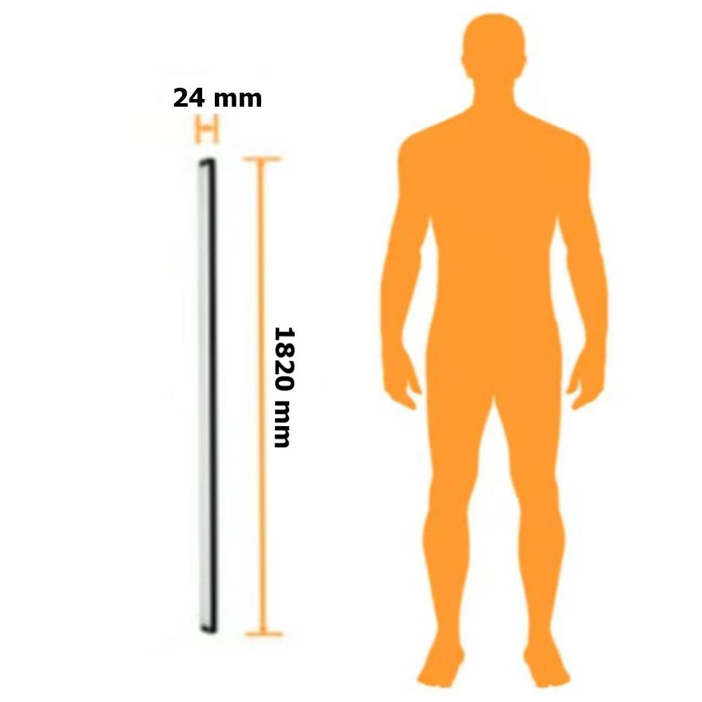 INTERIOR REGLETA LED 36W 4000K NEGRO