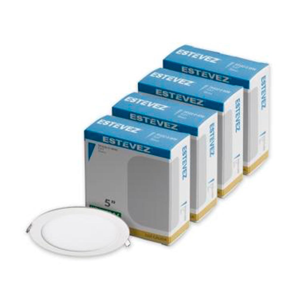 LUMINARIO FLAT 6-PG 12W 2700K LED LUZ CALIDA BLANCO 39103-0-WW ***HAE2025***