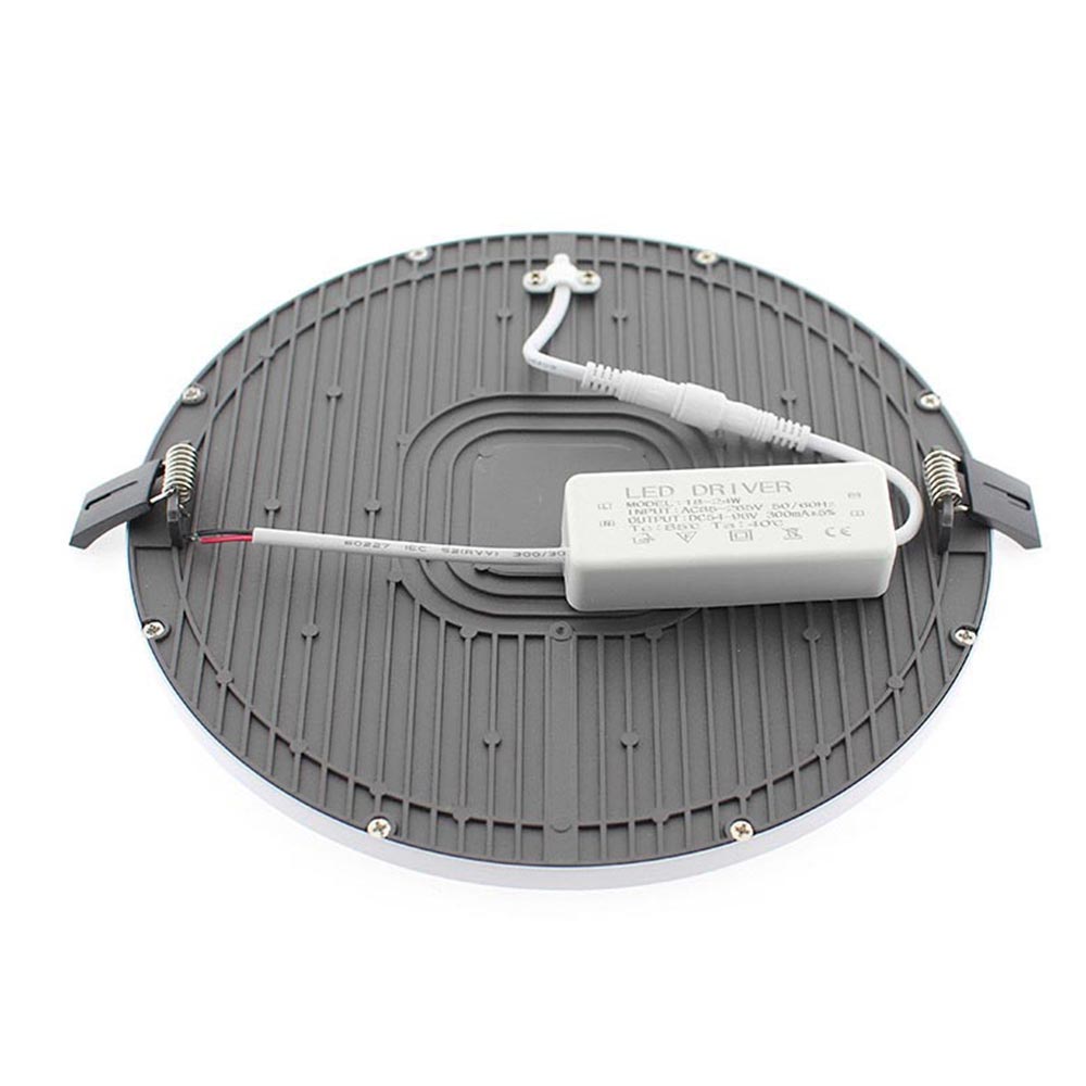 LUMINARIO FLAT-DECO BLANCO 6W 6500K 120-240V ***HAE2025***