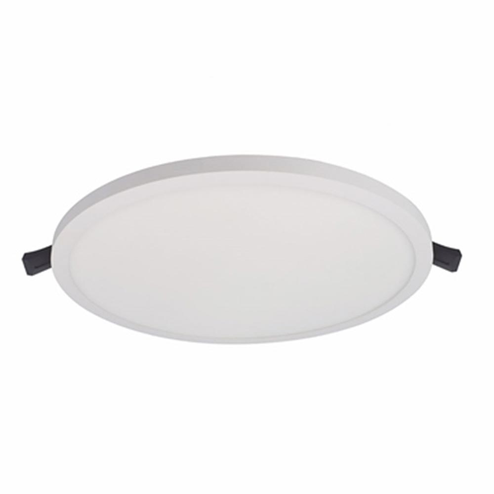 LUMINARIO FLAT-DECO NIQUEL 6W 6500K 120-240V ***HAE2025***