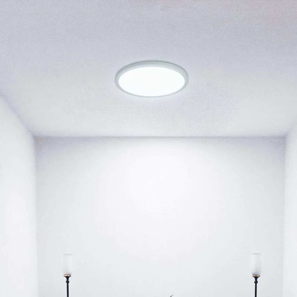 LUMINARIO FLAT-DECO BLANCO 18W 2700K 120-240V ***HAE2025***