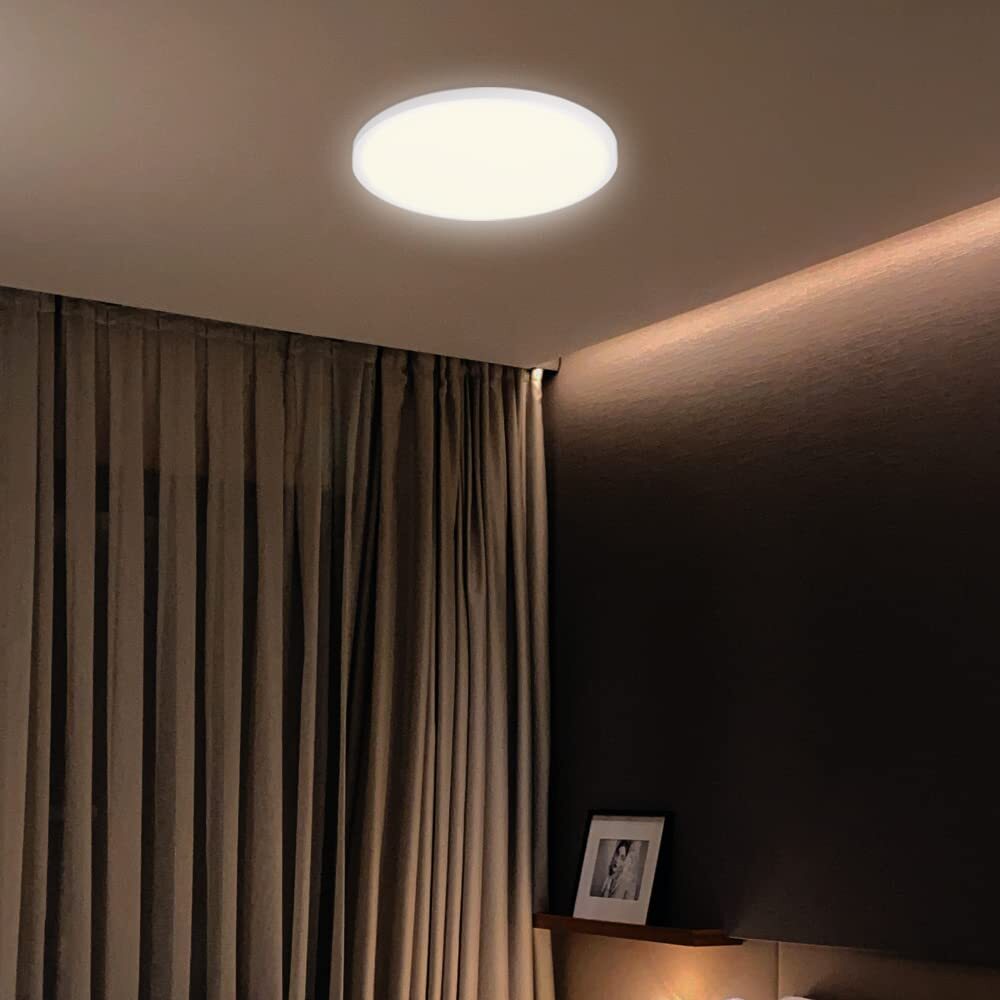 LUMINARIO FLAT-DECO BLANCO 25W 2700K 120-240V ***HAE2025***