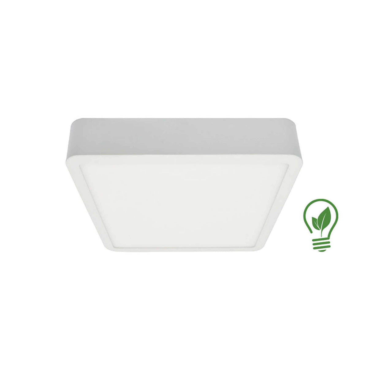 LUMINARIO DRUM-SQUARE-DECO BLANCO 20X20 24W 2700K 120-240V