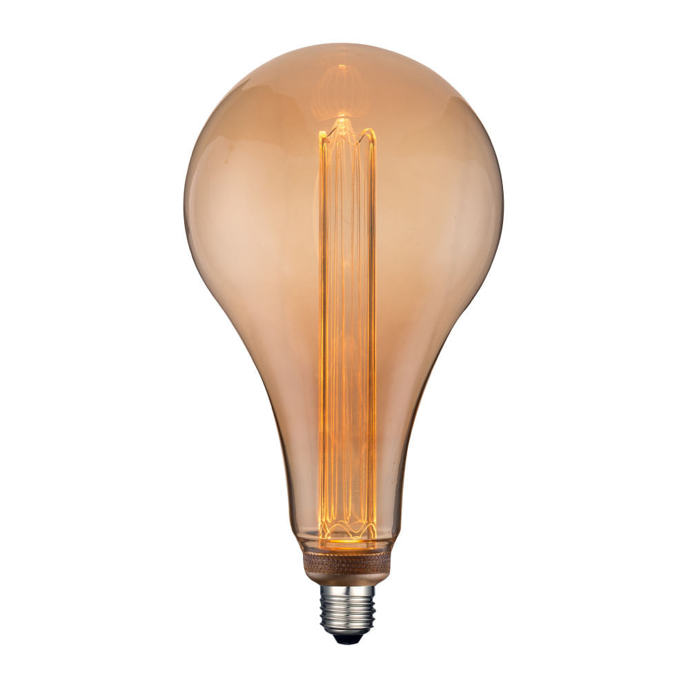 FOCO LED TECNOLITE ACRAB TIPO VINTAGE ATENUABLE 3.5W LUZ SUAVE CÁLIDA BASE E27 ÁMBAR