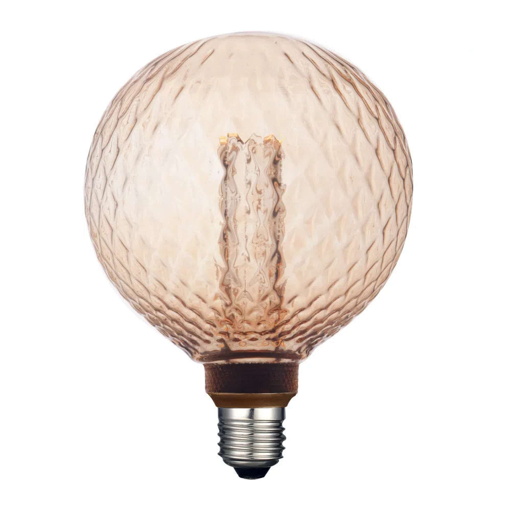 FOCO LED TECNOLITE AHIL TIPO VINTAGE ATENUABLE 3.5W LUZ SUAVE CÁLIDA BASE E27 ROMBOS