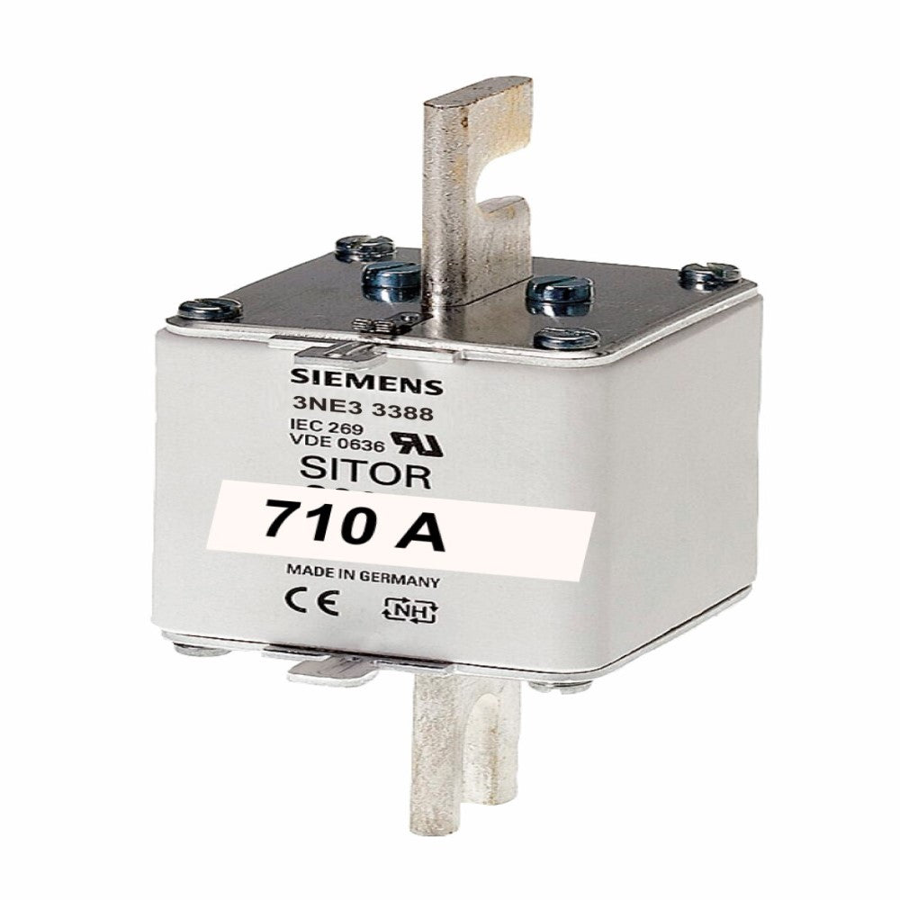 CARTUCHO FUSIBLE SITOR CONTACTO CUCHILLA NH2 710A 900V 3NE33378