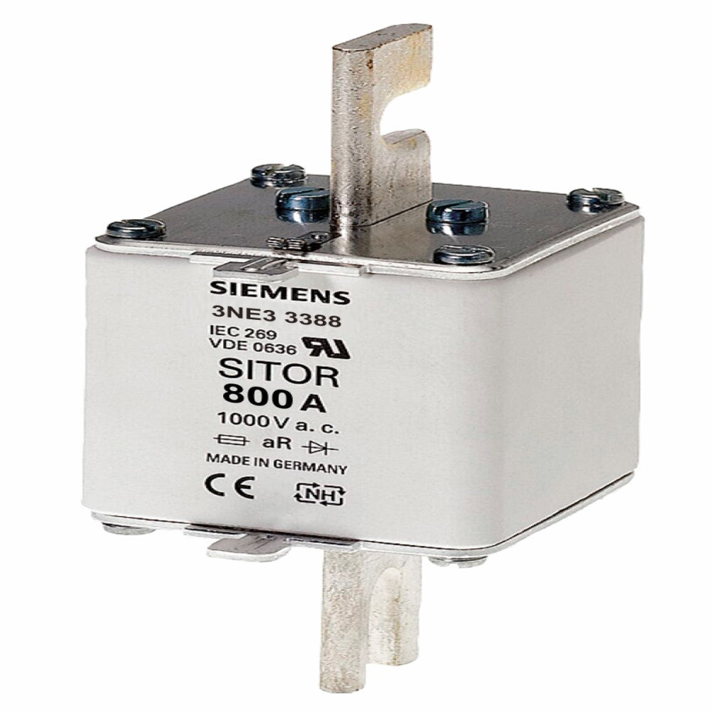 CARTUCHO FUSIBLE SITOR CONTACTO CUCHILLA NH2 800A 800V 3NE33388