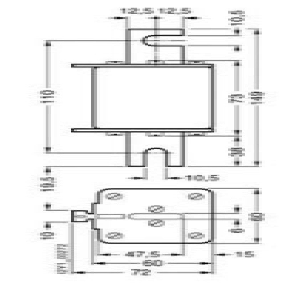 CARTUCHO FUSIBLE SITOR CONTACTO CUCHILLA NH2 800A 800V 3NE33388
