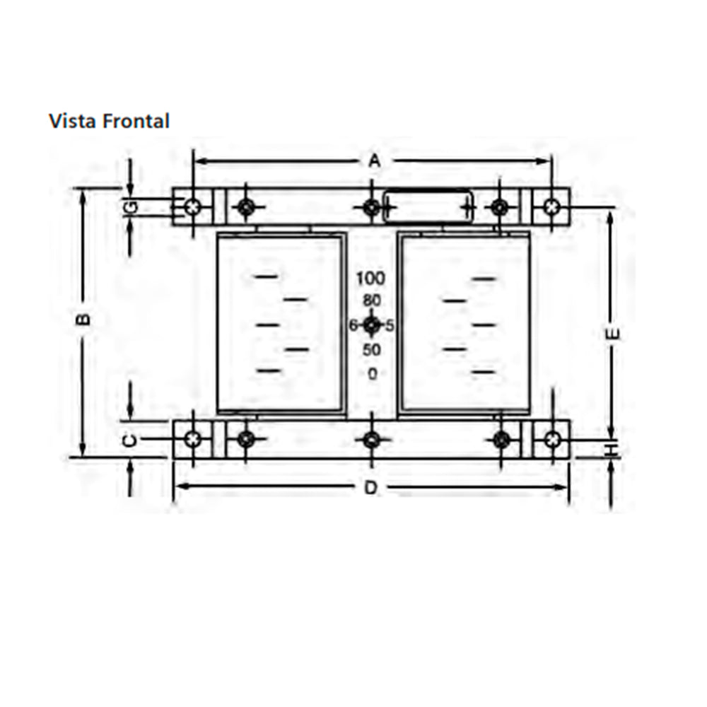 AUTOTRANSFORMADOR 40-50HP/220V ATP110-15 A7B10000002662 SIEMENS