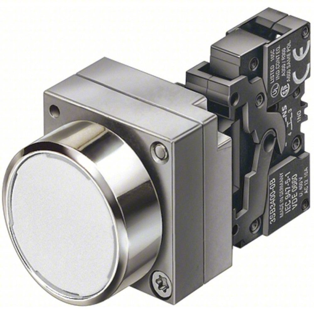 BOTON PULSADOR BLANCO 1NA+1NC 3SB36010AA61