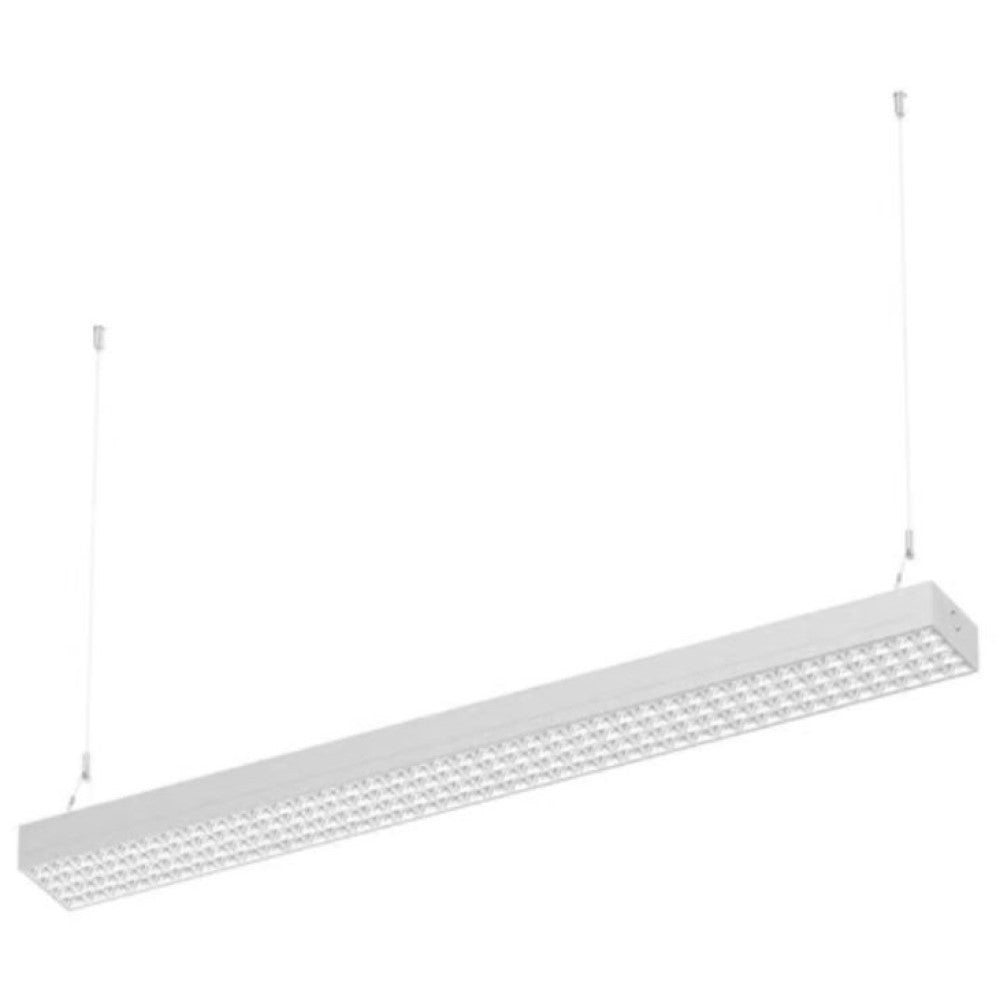 LUMINARIO LED SOBREPONER/SUSPENDIDO INT 40W BLANCO