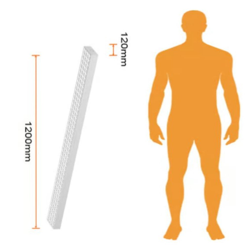 LUMINARIO LED SOBREPONER/SUSPENDIDO INT 40W BLANCO