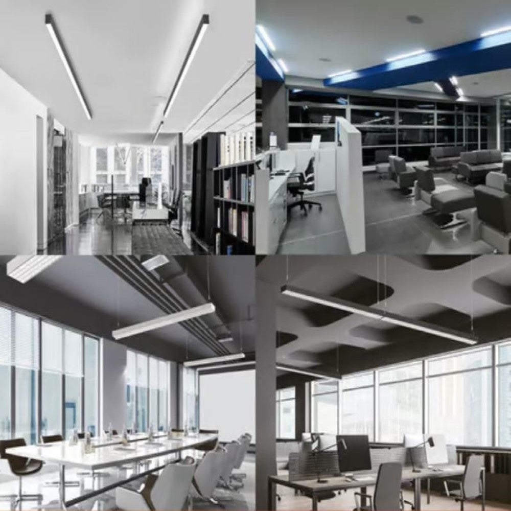 LUMINARIO LED SOBREPONER/SUSPENDIDO INT 40W BLANCO