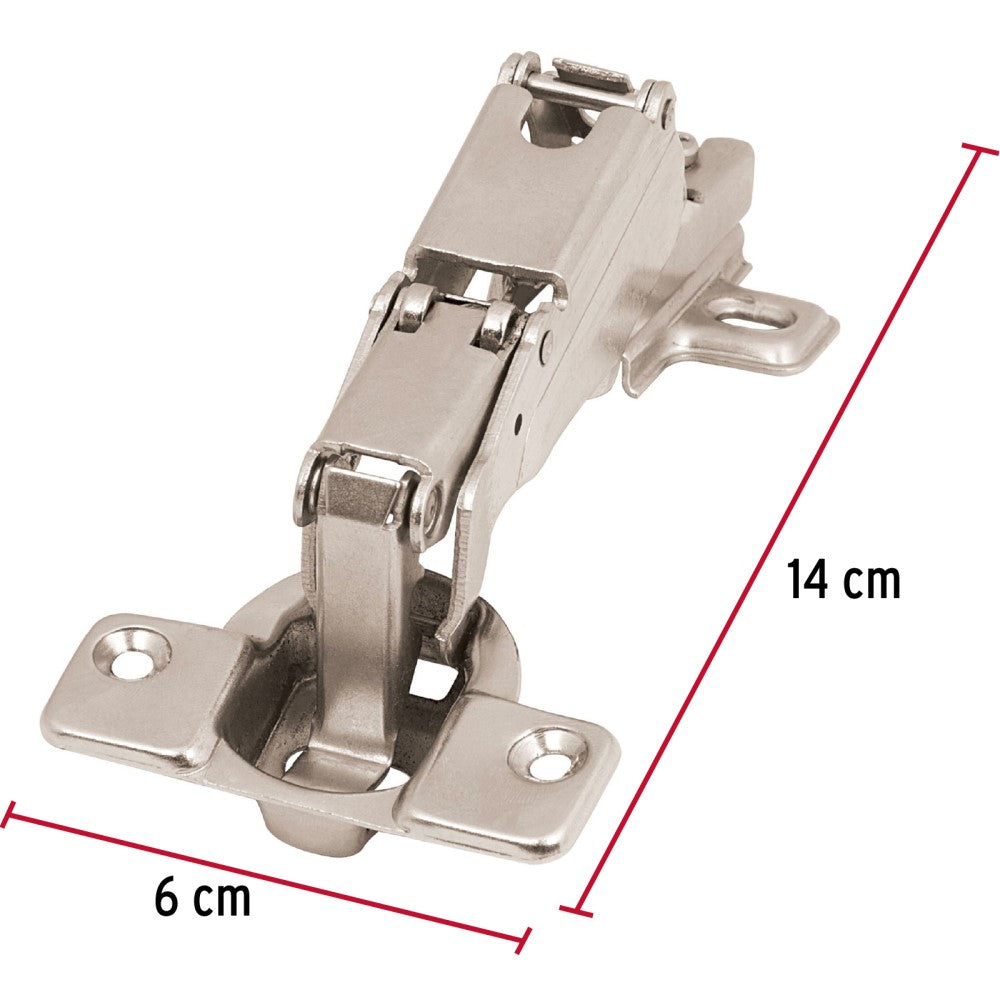 BISAGRAS BIDIMENSIONAL 165 BOLSA 2 PIEZAS *** OFRECER LBD165E ***