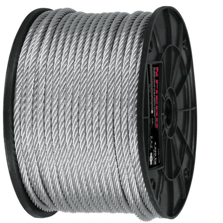 CABLE RIGIDO DE ACERO 1/4" 7X7 TRUPER FIERO
