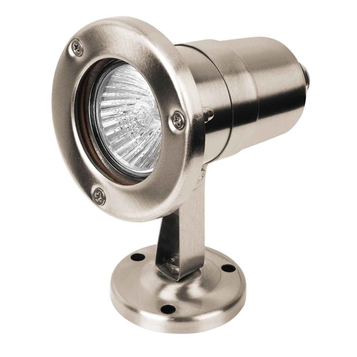 LUMINARIO SPOT PARA PISO 50W/127V. SOBREPONER MR-16 SOB-701S 47393 TRUPER