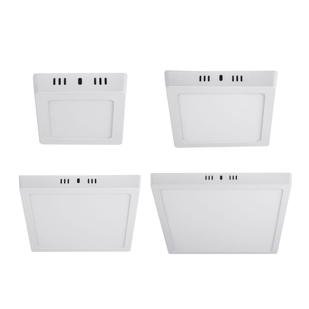 LUMINARIO CUADRADO PLAFON LED 18W/120-240V. SOBREPONER *** INCLUYE DRIVER *** PLA-212L 47444 TRUPER