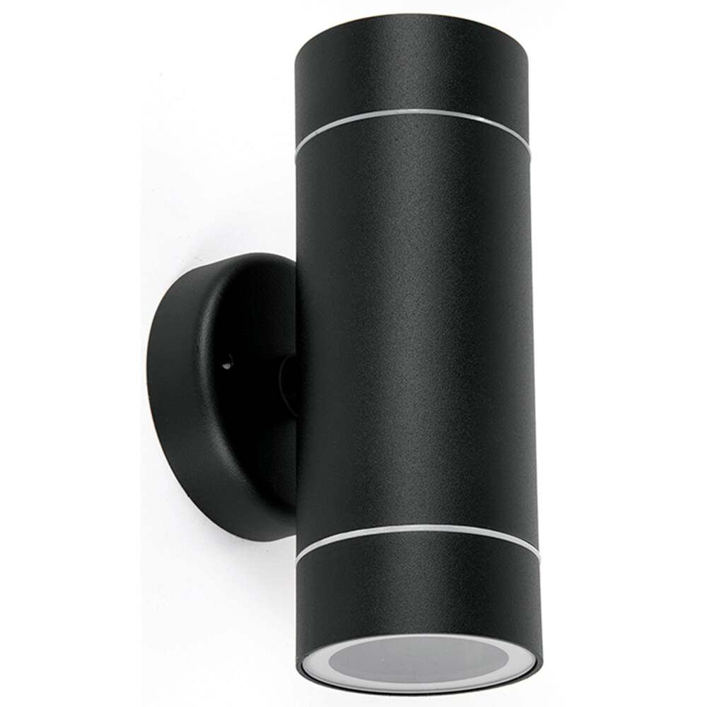 ARBOTANTE DECORATIVO ACENTO 2 SPOTS 50W/127V. NEGRO MR-16 ARB-204S 48144 TRUPER