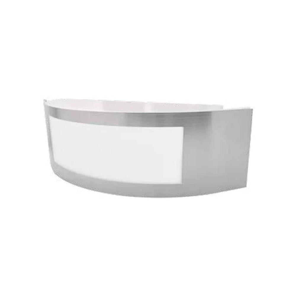 ARBOTANTE 1LUZ 1 VENTANA 60W. ACERO INOXIDABLE MALI ADIR