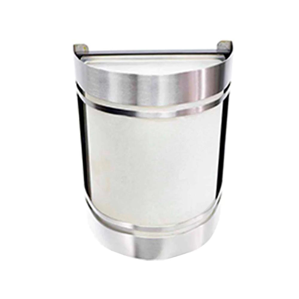 ARBOTANTE 1 LUZ CRISTAL 60W. PLATA GALEZ ***ADIR***