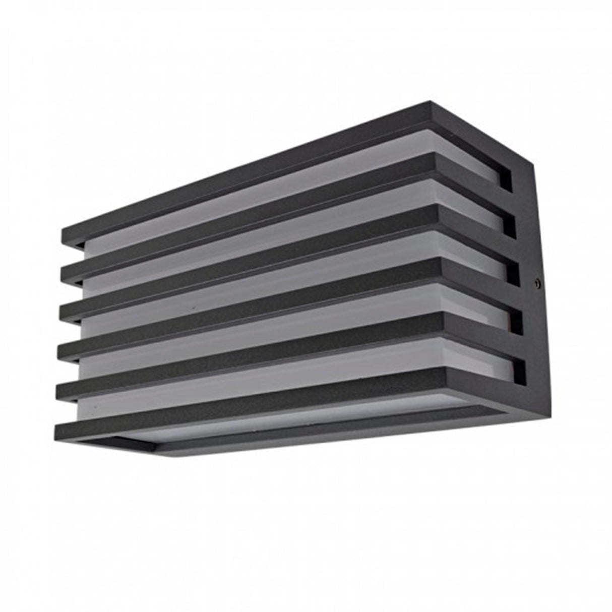 LUMINARIO P/MURO LED 9W 3000K IP65 GRAFITO CALUX ***HAE2025***