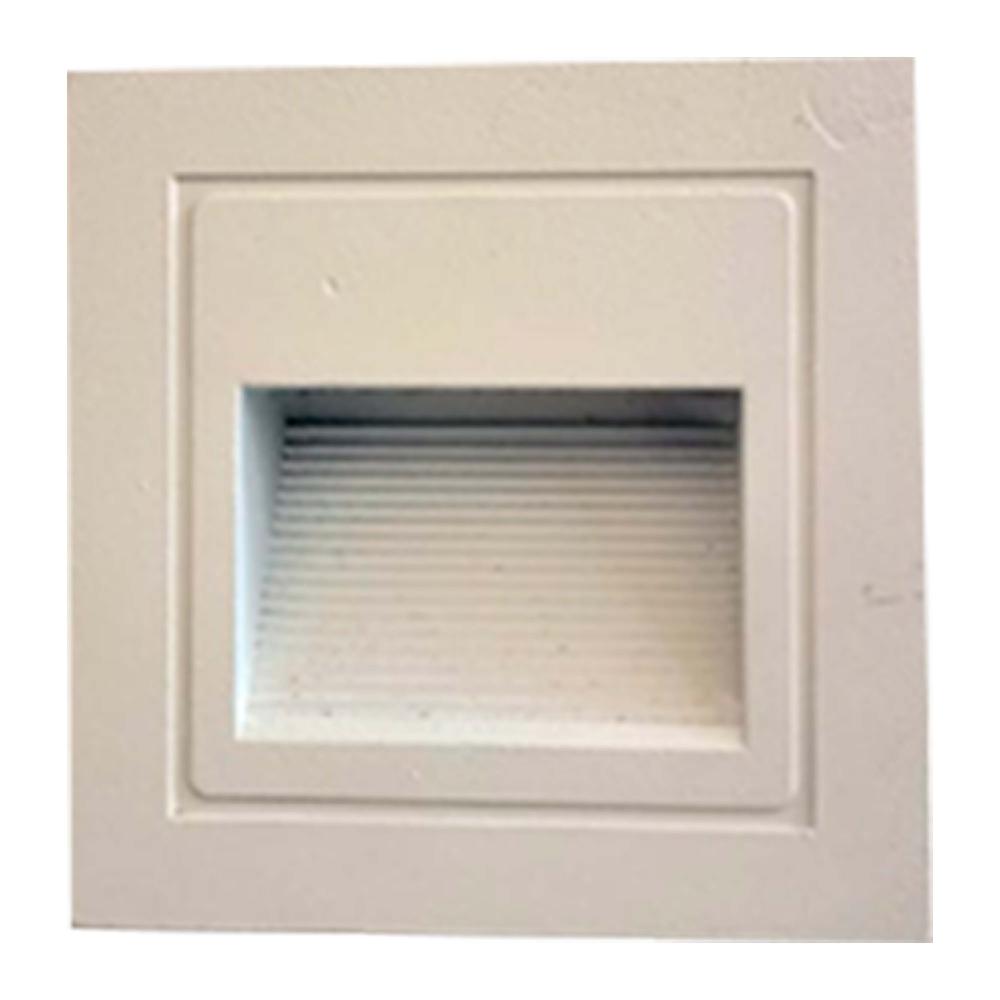LUMINARIO LED EMPOTRADO PARA ESCALERA 3W/85-240V. ALBANY 4100K LUZ FRIA ***ADIR***