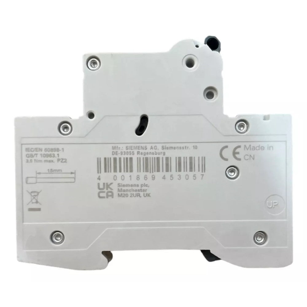 PASTILLA INTERRUPTOR P/RIEL 3X20A 5SL 6KA 250/440V 5SL63207CC SIEMENS