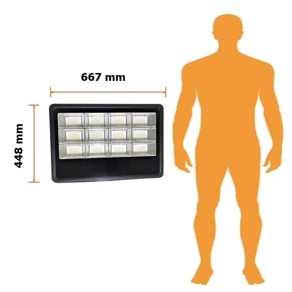 REFLECTOR EXT LED 600W 100-240V 66000LM 65K NGR