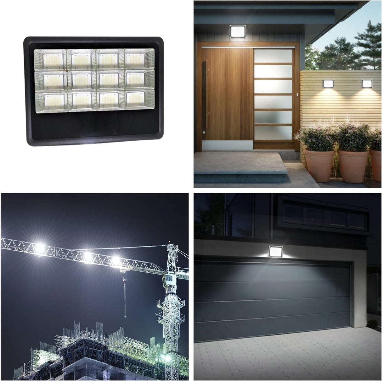 REFLECTOR EXT LED 600W 100-240V 66000LM 65K NGR