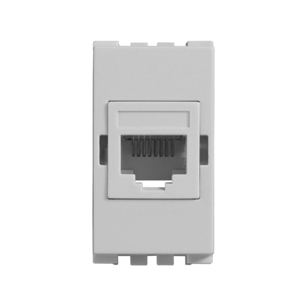 MODULO DE DATOS RJ45 CAT. 5 GRIS MODULOS LEVITON X03-URJ45-00G
