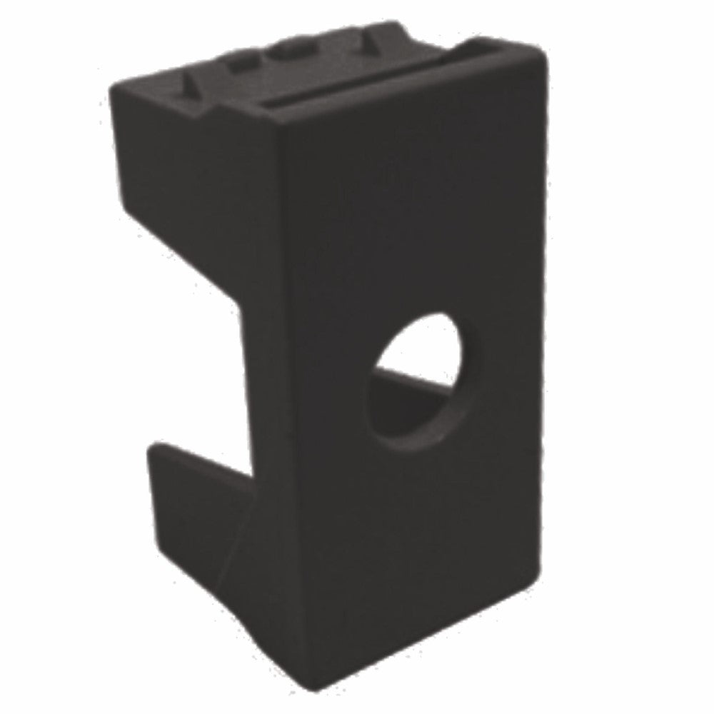 MODULO PASACABLE NEGRO MODULOS LEVITON X08-MODUL-PCN