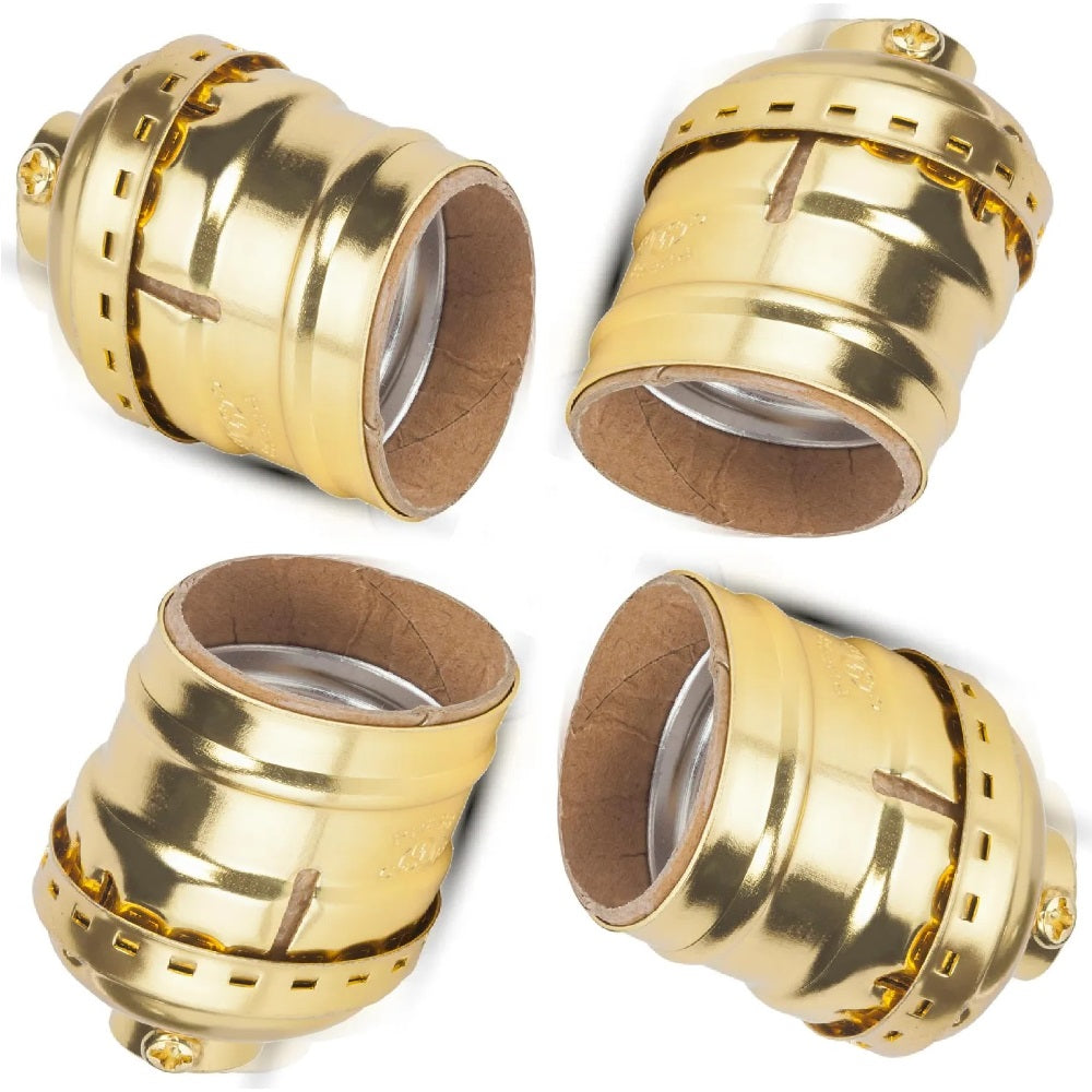 PORTALAMPARA LATONADO SENCILLO E26 127V 660W IUSA