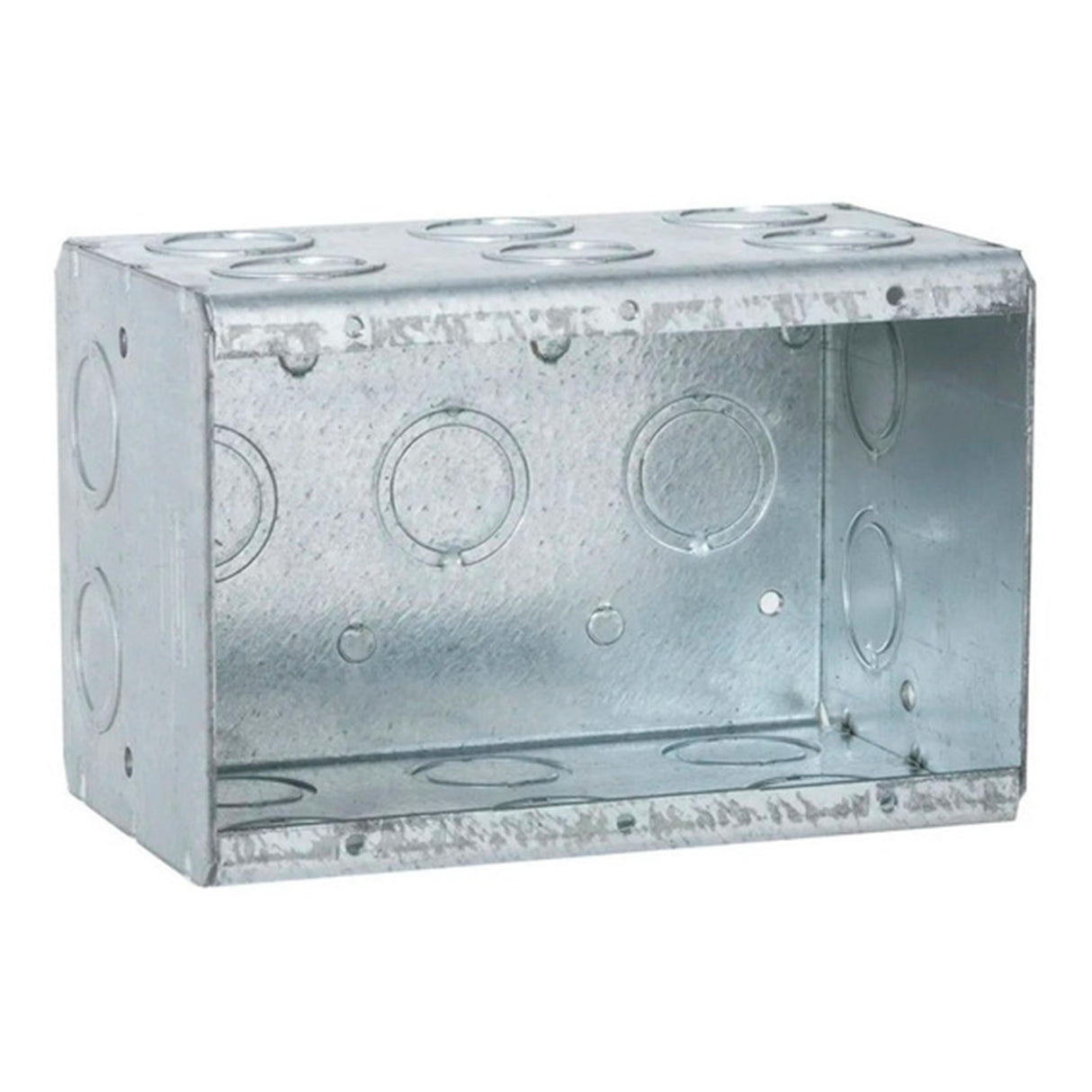 CAJA ACERO GALV. 4 GANGS PROF. 3 1/2" RACO