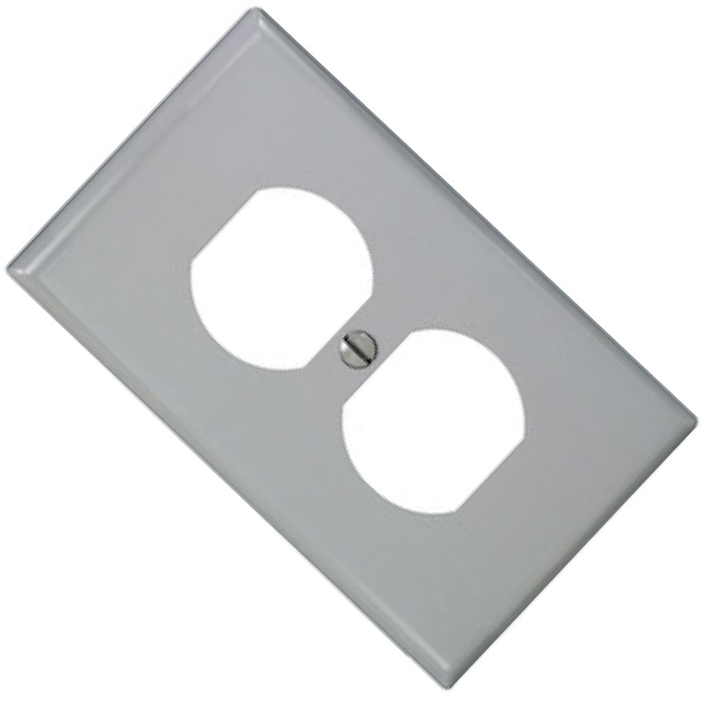 PLACA P/RECEPTACULO DUPLEX GRIS 80703-0GY LEVITON *** OFRECER NPJ8GY ***