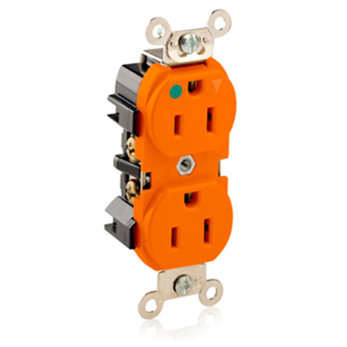 CONTACTO DUPLEX TIERRA AISLADA GRADO HOSPITAL 08200-0IG LEVITON