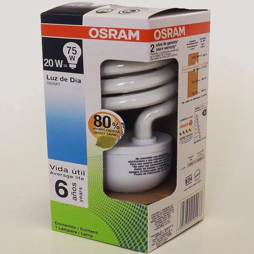 LAMP. DULUX MICRO TWIST 20W/127V 2700K*** HAE ***