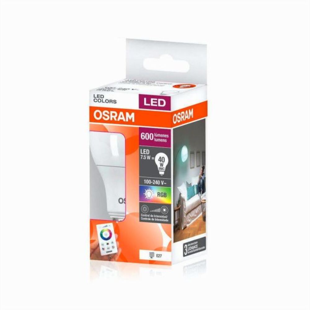 LED CLASSIC A60 RGB 7.5W 1/EA 1/RC MCA LEDVANCE*** HAE ***