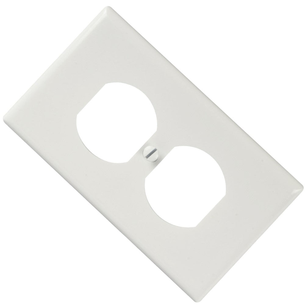 PLACA PLASTICA BLANCA P/CONTACTO DUPLEX LEVITON *** OFRECER LEV304 ***
