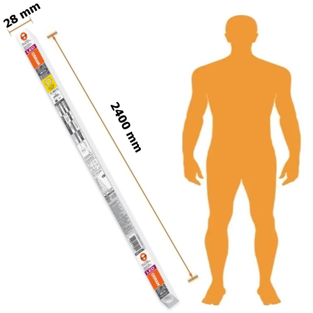 TUBO LED T8 VIDRIO OPALINO 31W 6500K 2.40M FA8 100-277V TUBO LED T8 VIDRIO OPALINO 31W 6500K 2.40M FA8 100-277V *** OFRECER ML-TU-OPA-36W O DLT-TU36W-OP O T8F-LED240/36/65 ***