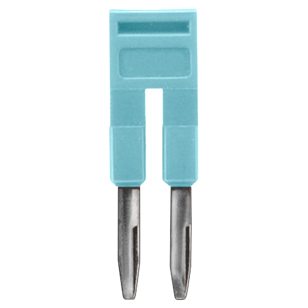 CONECTOR PUENTE PARA BORNES CON 8.2 MM DE ANCHURA PARA EL PUENTEO TRANSVERSAL EN EL CENTRO DEL BORNE DE 10 POLOS AZUL PETROLEO